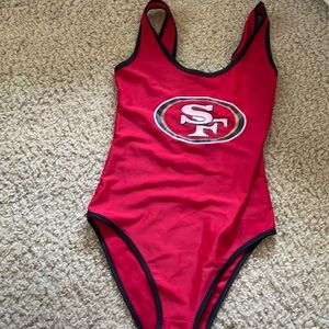 One piece bathing suit